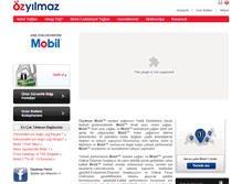 Tablet Screenshot of ozyilmaz.com.tr